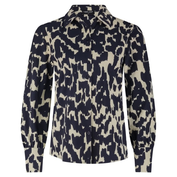 Lady Day Blouse travel Mila Rivka print